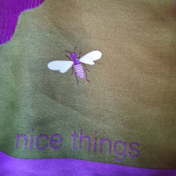 Nice Things Large Square Scarf - Picture 6 of 7